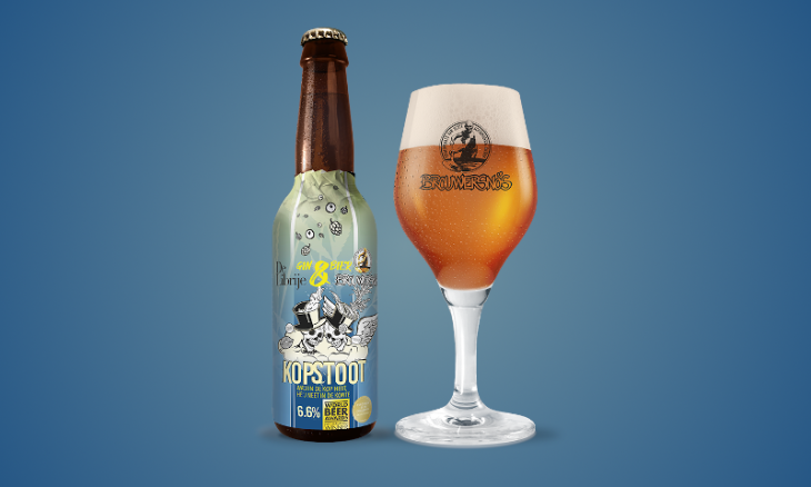 Librijes Kopstoot flesje en glas